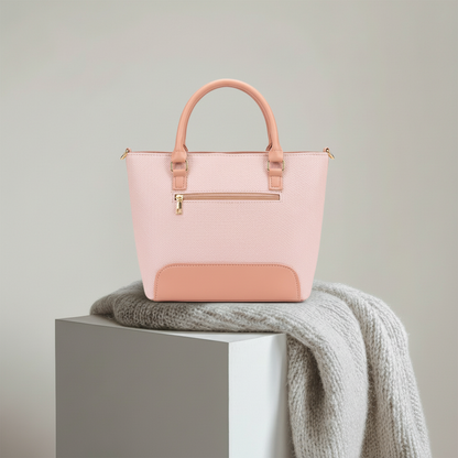 Saffiano Tote Bag - Pink