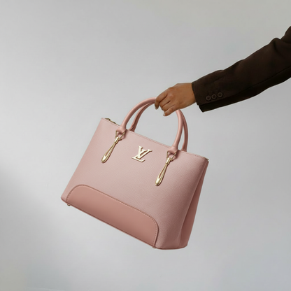 Saffiano Tote Bag - Pink