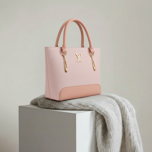 Saffiano Tote Bag - Pink